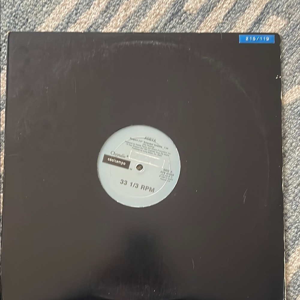 3/$25 Aveva - Respect extended remixes vintage vinyl record 1988